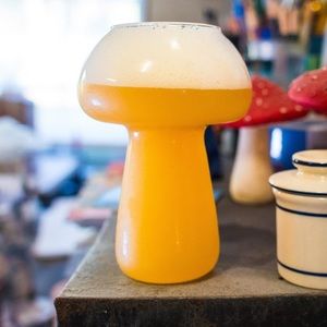 Mushroom Beer Glass 🍄